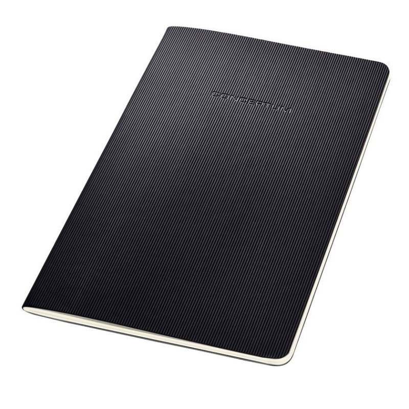 Sigel CONCEPTUM writing notebook A5 64 sheets Black