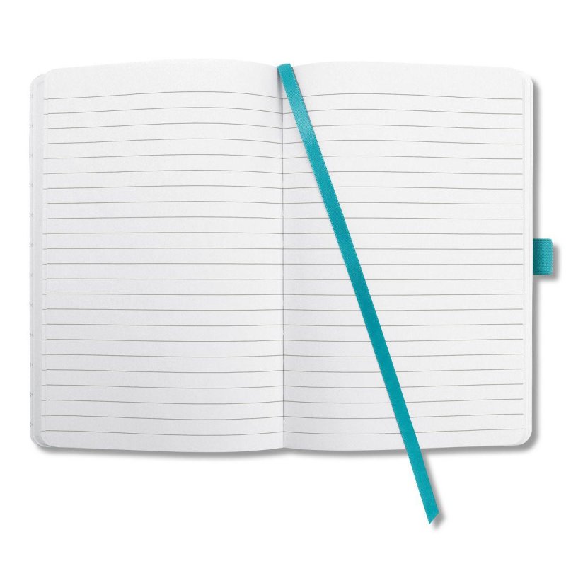 sigel Carnet de notes Jolie Flair, similicuir, A6, turquoise