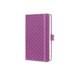 Sigel JN120 writing notebook A6 174 sheets Pink