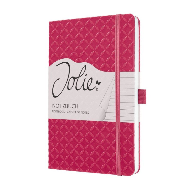 sigel Carnet de notes Jolie, similicuir, A5, fuchsia