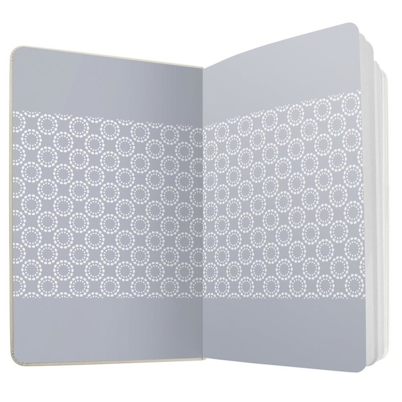 sigel Carnet Jolie Impress, similicuir, A6, bleu foncé