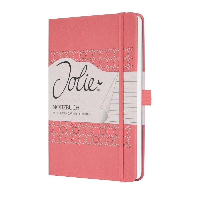 sigel Carnet Jolie Impress, similicuir, A6, bleu foncé