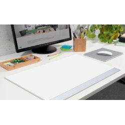 sigel Sous-mains bloc papier "Protect", blanc uni