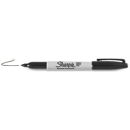 Sharpie Fine Point permanent marker Fine tip Black 12 pc(s)
