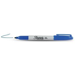 Sharpie Fine Point permanent marker Fine tip Blue