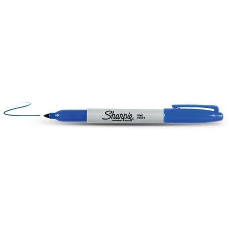 Sharpie Fine Point marqueur indélébile Pointe fine Bleu