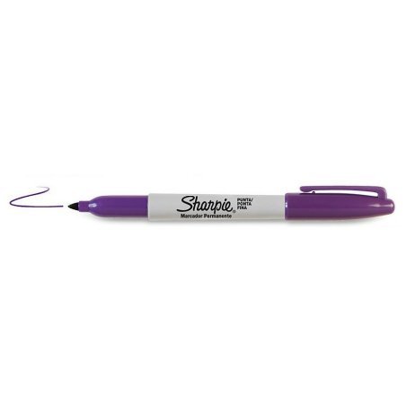 Sharpie Fine Point marqueur indélébile Pointe fine Violet