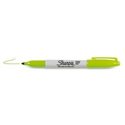 Sharpie Fine Point permanent marker Fine tip Light Green
