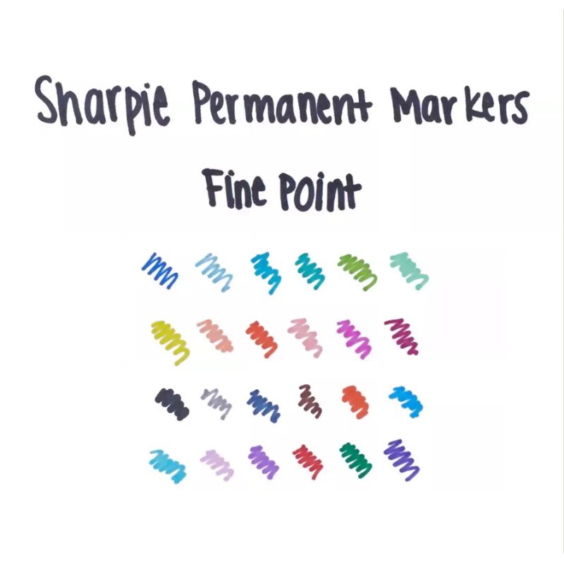 Sharpie Marqueur permanent FINE, vert clair