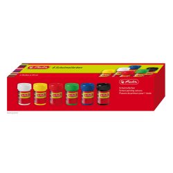 herlitz Flacons de peinture pour l'école, assorti