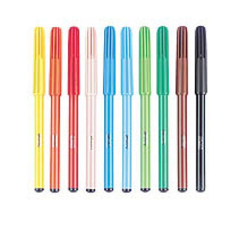 Herlitz 08649139 felt pen Multicolour 10 pc(s)