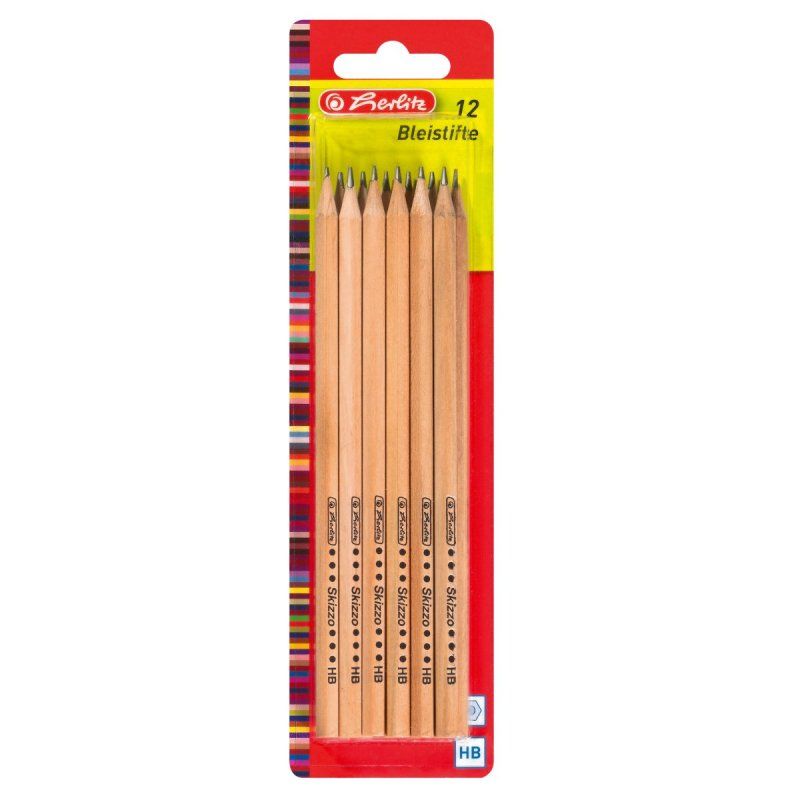 Herlitz 8670564 crayon graphite 12 pièce(s)