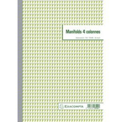 EXACOMPTA Manifold 4 colonnes, 297 x 210 mm, dupli