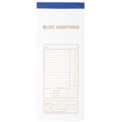 EXACOMPTA Bloc Additions, pages numérotées