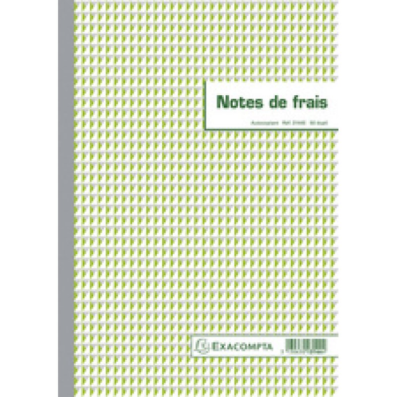 EXACOMPTA Manifold "Notes de Frais", 297 x 210 mm vertical