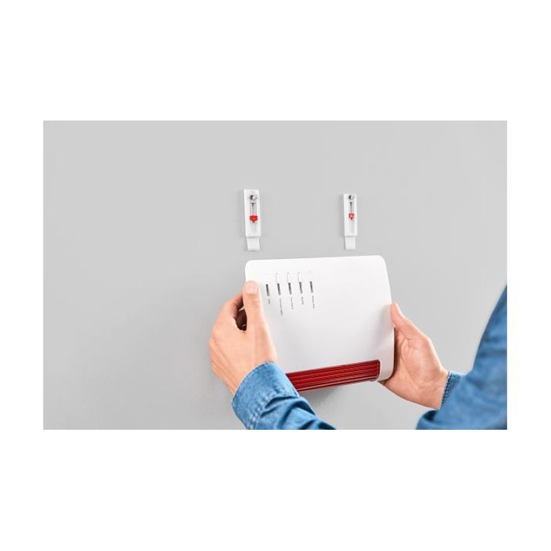 TESA 77782 Intérieure Accroche tableaux et cadres Rouge, Blanc 2 pièce(s)