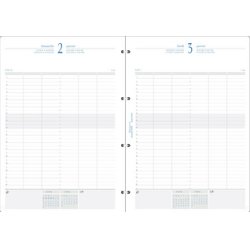 EXACOMPTA Recharge pour organiseur "Exatime 29", 2025