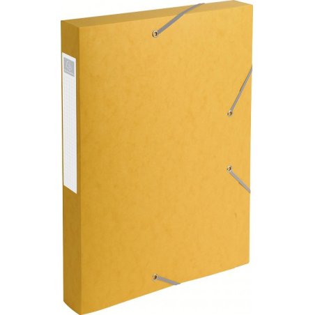 EXACOMPTA Boîte de classement Cartobox, A4, 40 mm, jaune