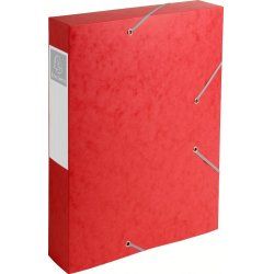 Exacompta 16009H boîte à archive 500 feuilles Rouge Papier