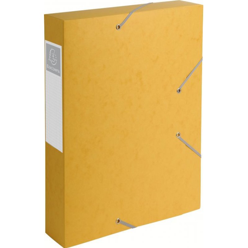 Exacompta 16006H boîte à archive 500 feuilles Jaune Papier