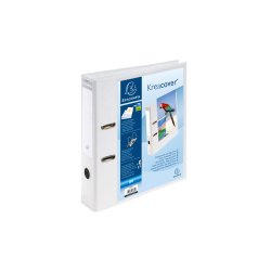 EXACOMPTA Classeur à levier Prem'Touch Kreacover, A4, blanc