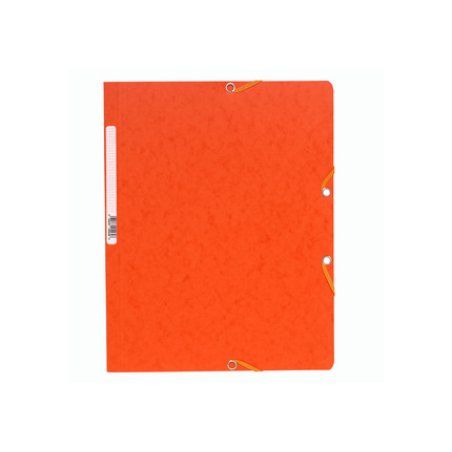 EXACOMPTA Chemise à élastiques, A4, carton, orange