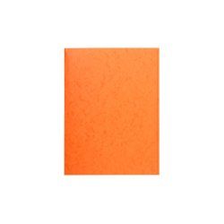 EXACOMPTA Chemise simple 3 rabats, A4, carton, orange
