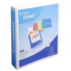 Exacompta 51845E classeur à anneaux A4 Blanc