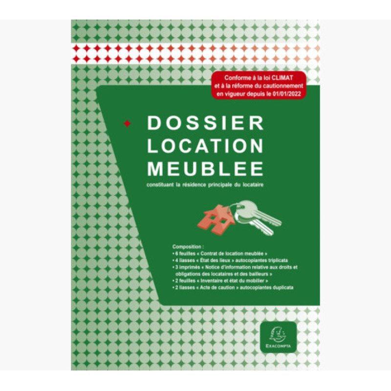 EXACOMPTA Dossier location "Location meublée"