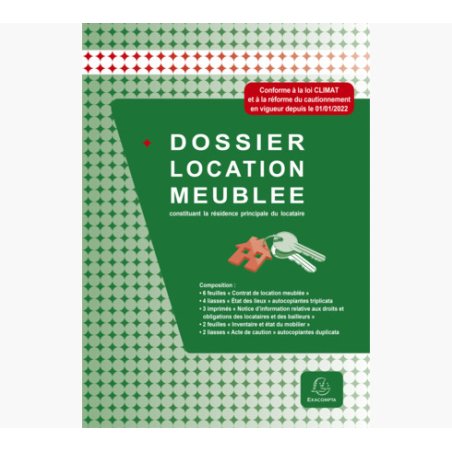 Exacompta 49E fichier Papier Vert