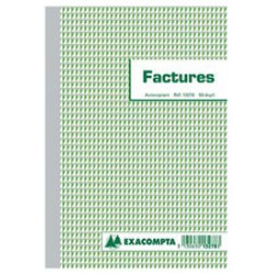 EXACOMPTA Manifold "Factures", 210 x 148 mm, tripli