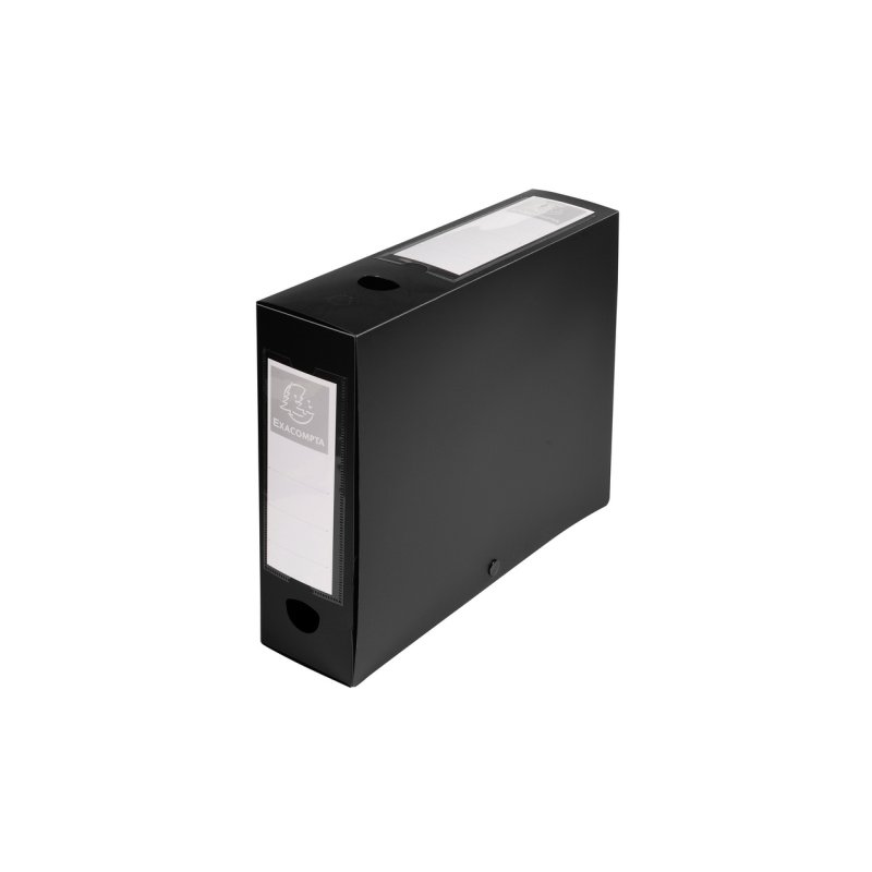 Exacompta 59831E porte-document Polypropylène (PP) Noir