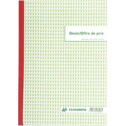 EXACOMPTA Manifold "Devis Offre de prix", 297 x 210 mm
