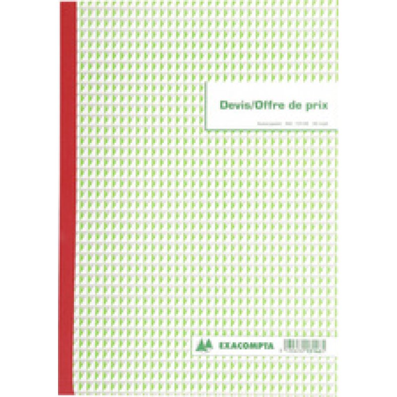 EXACOMPTA Manifold "Devis Offre de prix", 297 x 210 mm