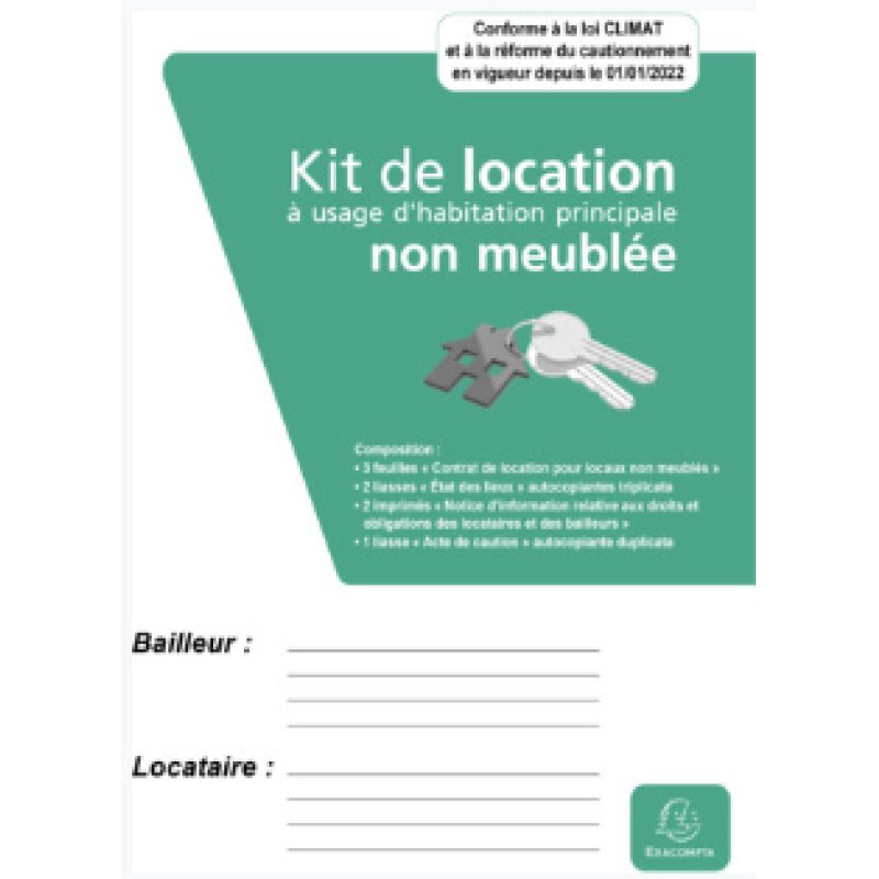 EXACOMPTA Dossier location "Kit de location non meublée"