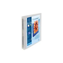 Exacompta 51568E ring binder A4, A4 Transparent, White