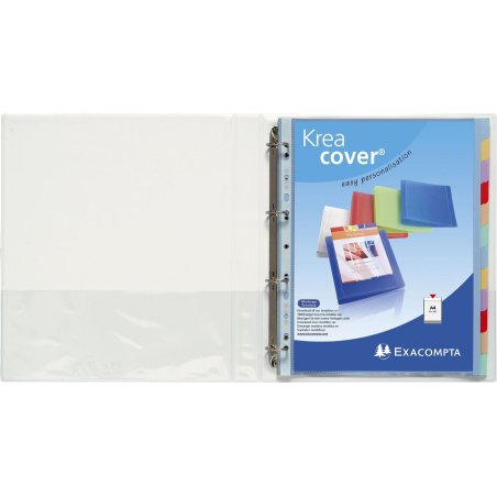 Exacompta 51841E ring binder A4 White