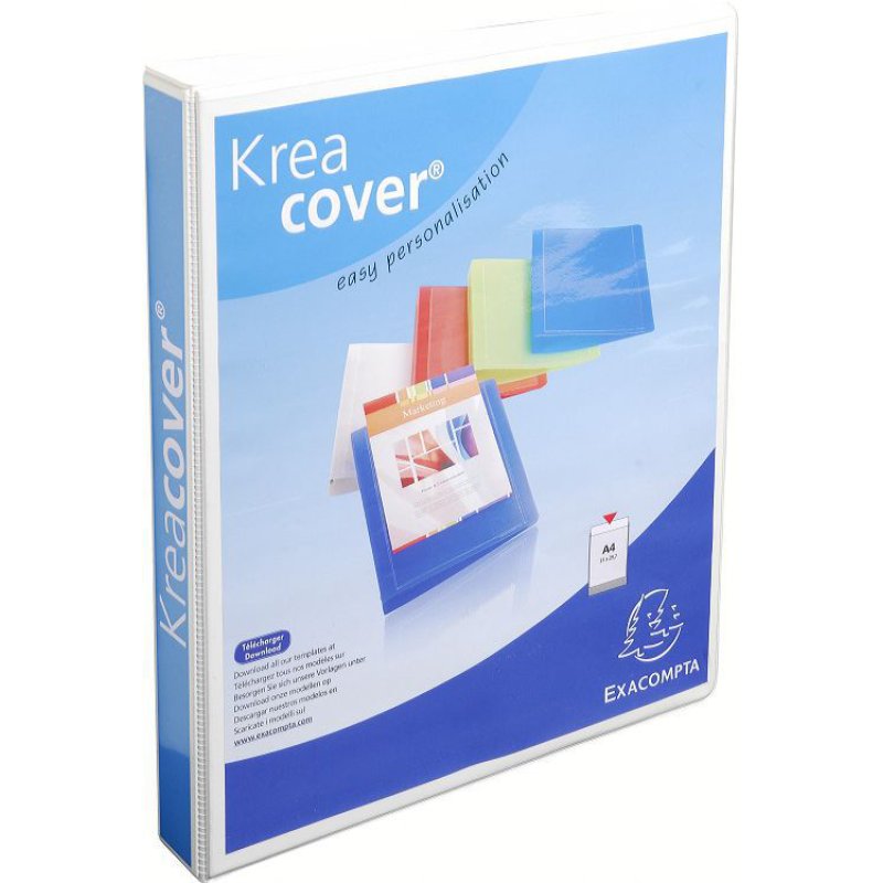 Exacompta 51841E ring binder A4 White