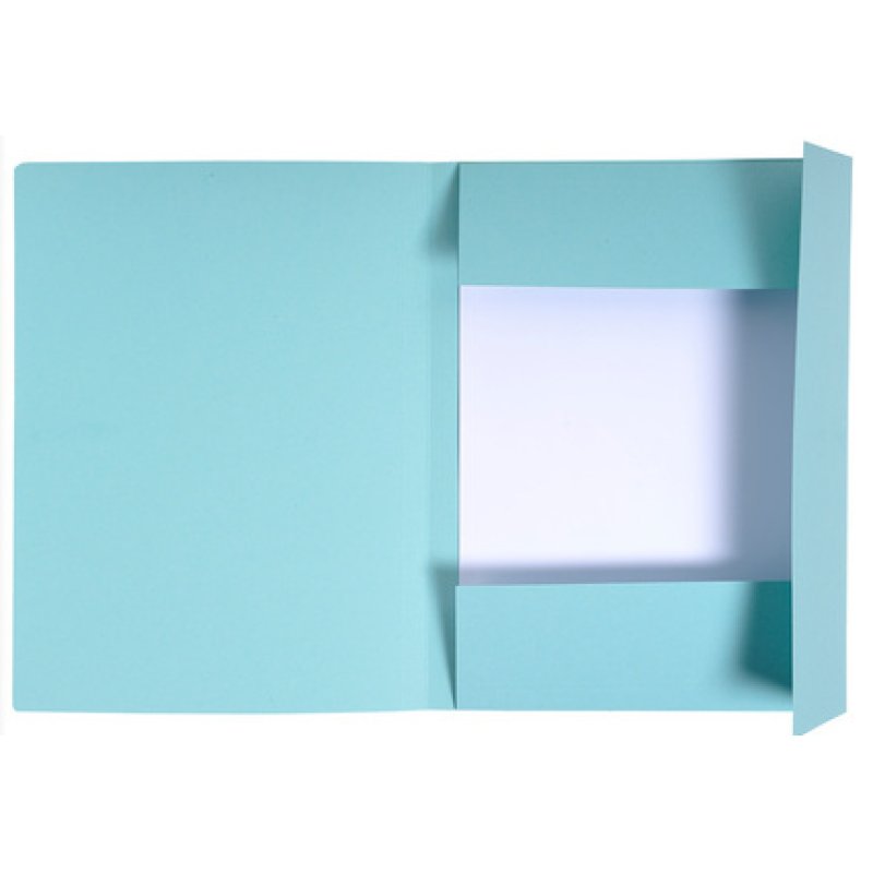 EXACOMPTA Chemise imprimée Foldyne 300, A4, bleu pastel