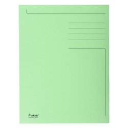 EXACOMPTA Chemise imprimée Foldyne 300, A4, vert pastel