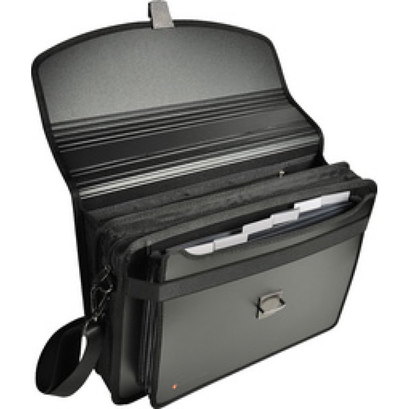 EXACOMPTA Valisette porte-documents EXATRAVEL, en PP, noir