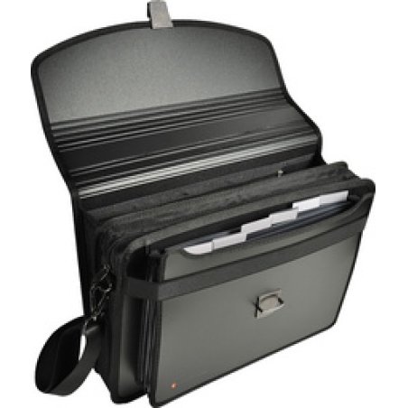 EXACOMPTA Valisette porte-documents EXATRAVEL, en PP, noir