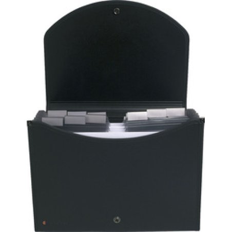 EXACOMPTA Trieur valisette EXACASE, 13 compartiments, noir