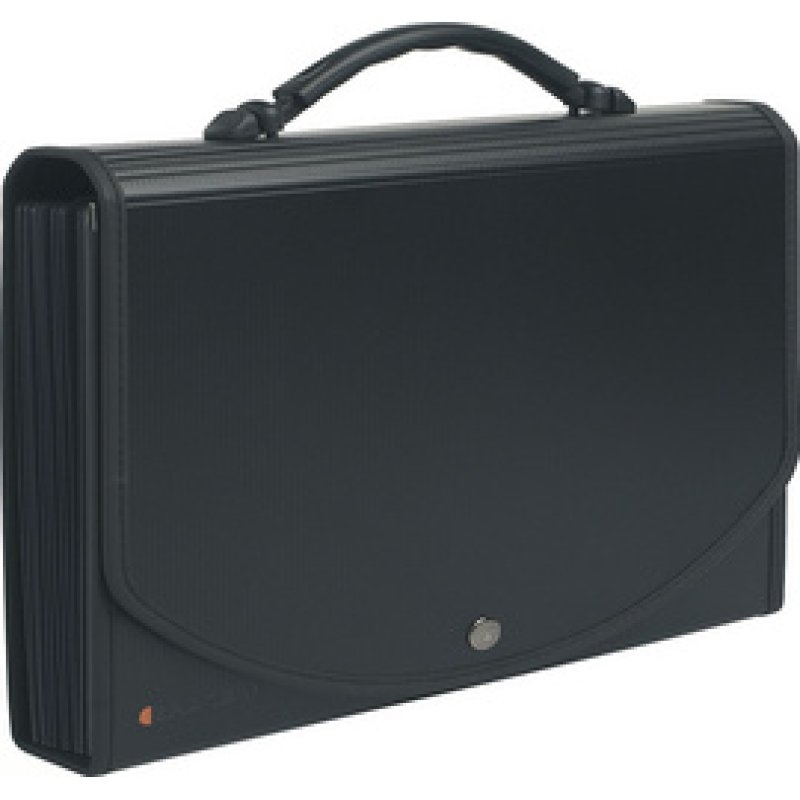 EXACOMPTA Trieur valisette EXACASE, 13 compartiments, noir