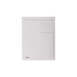 EXACOMPTA Chemise imprimée Foldyne 300, A4, gris clair