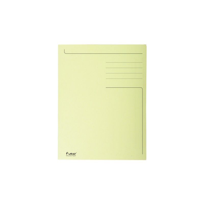 Exacompta 448005E folder Yellow A4