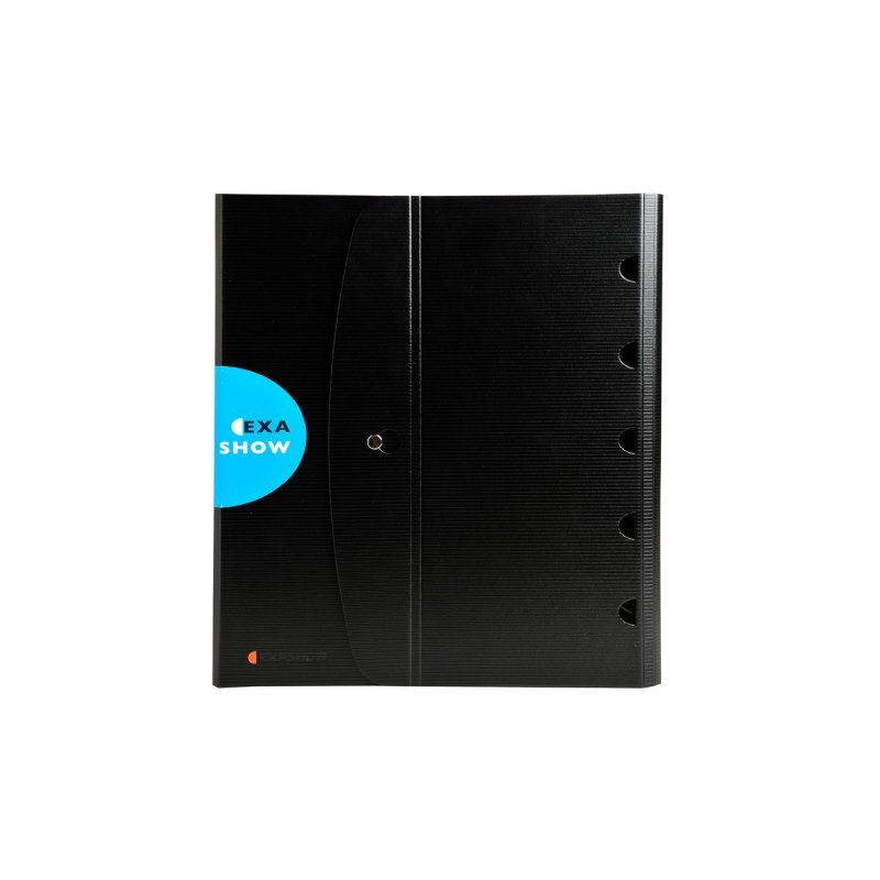 Exacompta 56034E classeur à anneaux A4 Noir