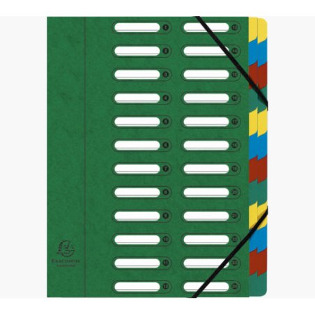 Exacompta 55243E folder Carton Green A4