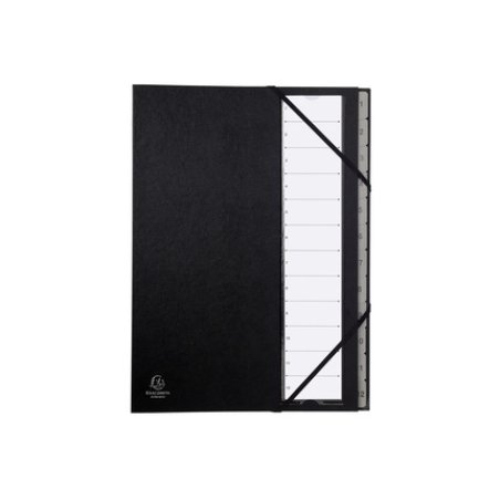 Exacompta 56012E file storage box Cardboard Black