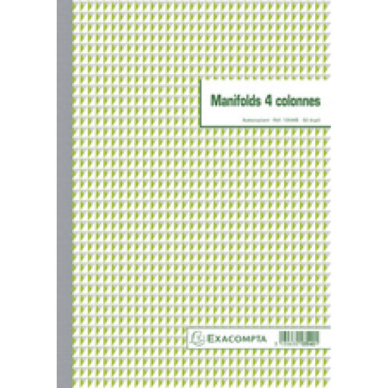 EXACOMPTA Manifold 3 colonnes, 297 x 210 mm, dupli
